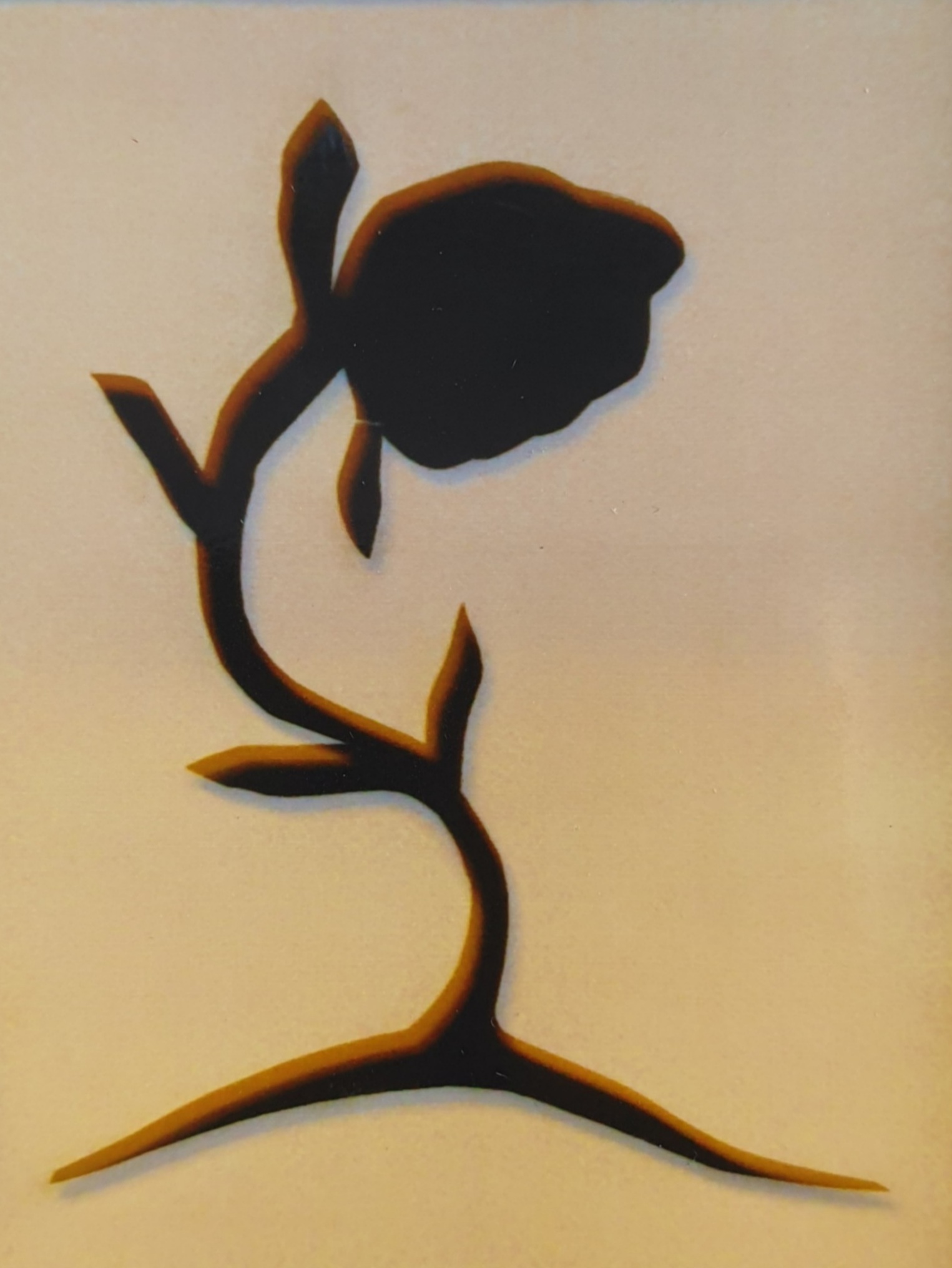 Blume Schwarz